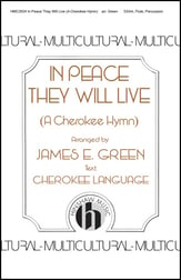 In Peace They Will Live SSAA choral sheet music cover